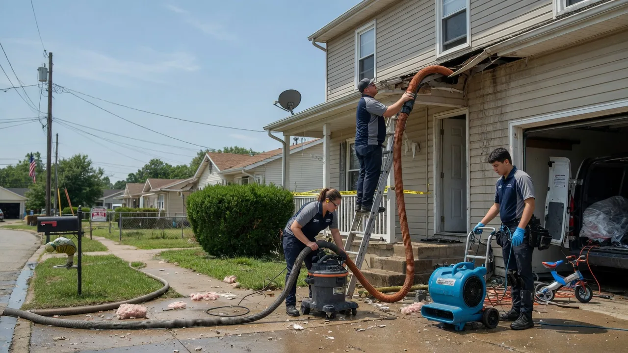 Water Damage Restoration in Mccordsville, IN near me